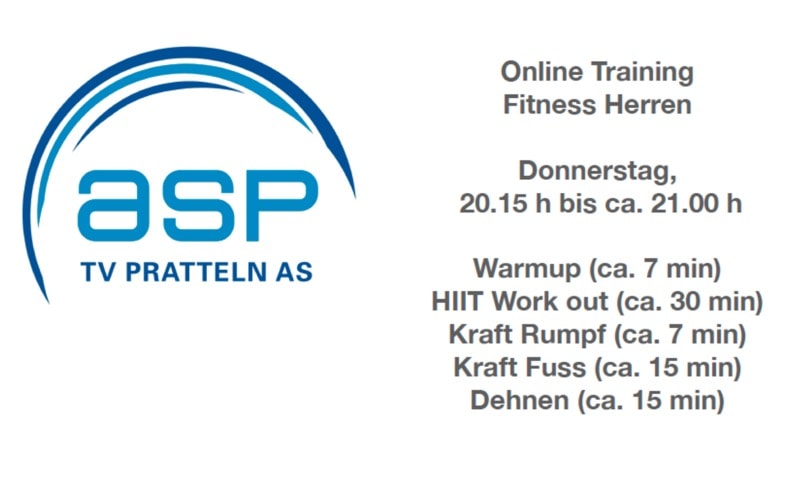 Online Training Fitness Herren